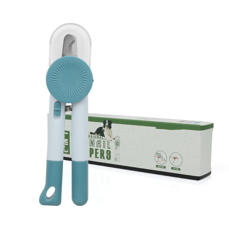 KFX-6967101 Pet Nail Clippers with Anti-Blood Position for Dogs - Solid Color Options Available