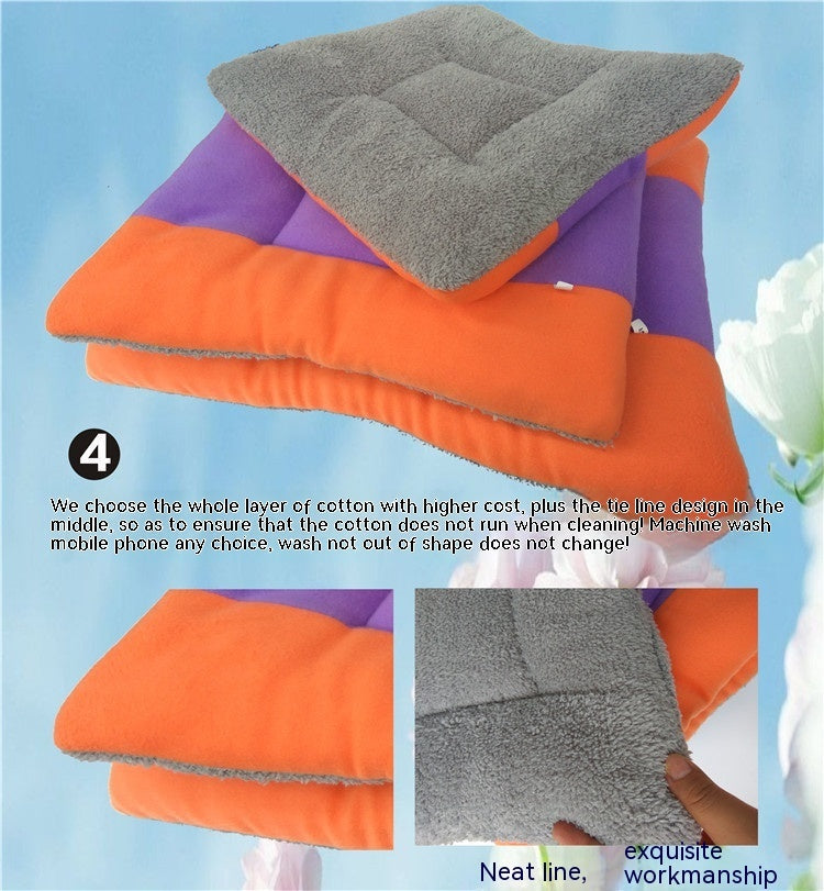 KFX-6970941 Soft and Comfortable Cotton Pet Mat Cushion for Dogs and Cats, Various Sizes Available