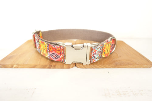KFX-6977085 Funkadelic Stylish Collar and Leash Set for Pets - Durable Polyester Material