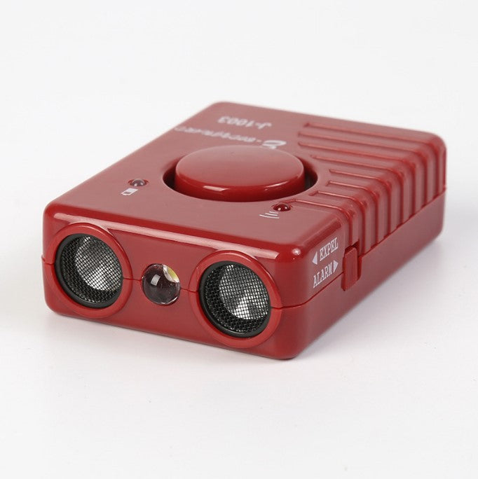 KFX-6978109 Ultrasonic Dog Dispeller with Personal Alarm and Flashlight Function