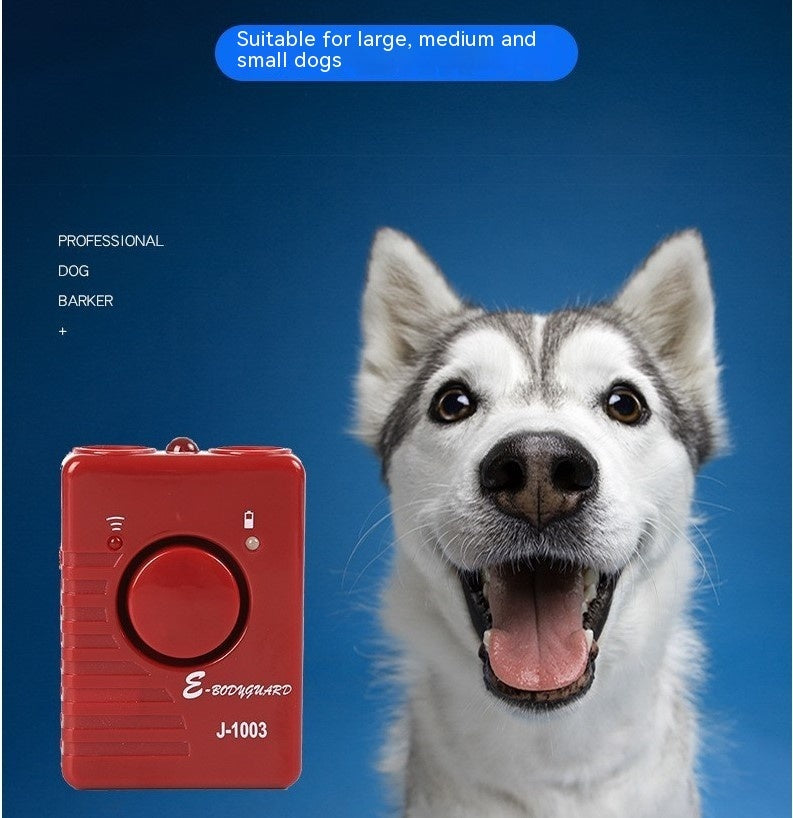 KFX-6978109 Ultrasonic Dog Dispeller with Personal Alarm and Flashlight Function