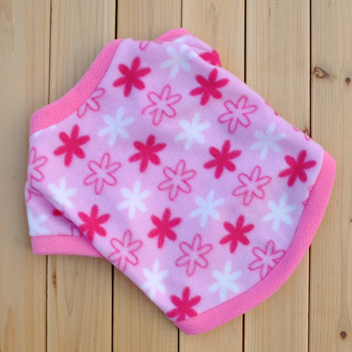 KFX-6979901 Warm Polar Fleece Hoodie for Pets - Autumn and Winter Clothing in Multiple Stylish Designs