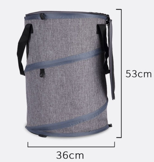 KFX-6986813 Foldable Portable Pet Carrier Bag for Cats and Dogs - Lightweight Travel Bed with Skylight Design