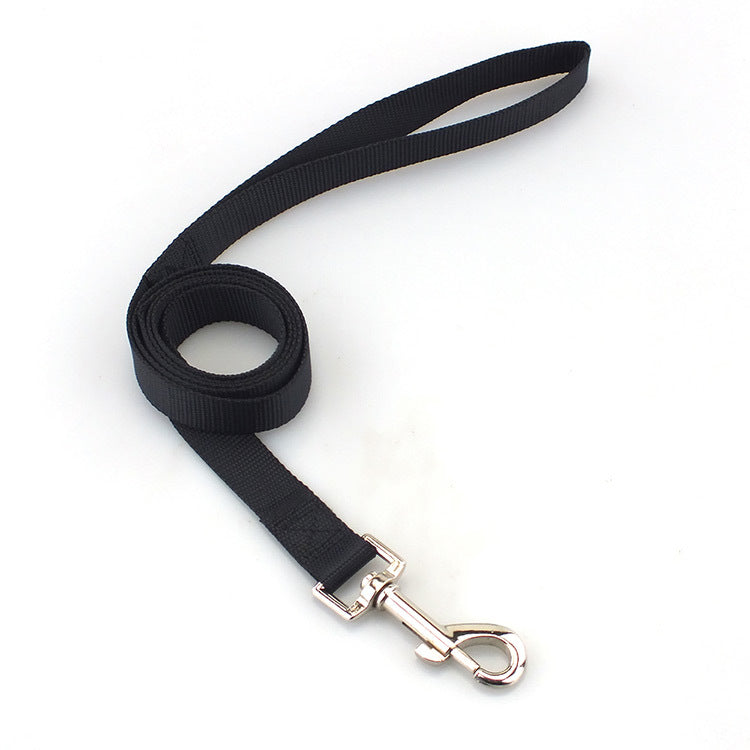 KFX-6990141 Durable Solid Color Nylon Dog Leash - Multiple Color Options Available