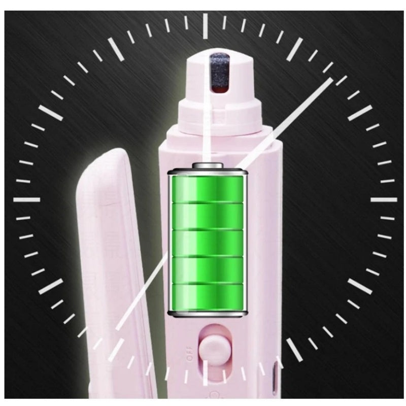 KFX-6991805 White Pet Nail Trimmer with Light - 2 in 1 Clipper and Grinder for Dogs and Cats