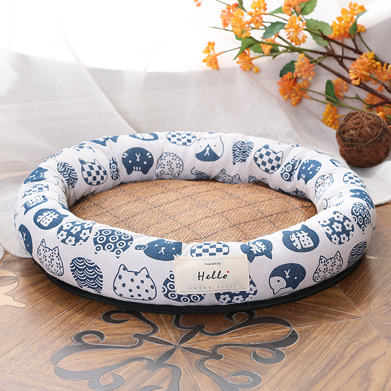 KFX-6996157 Cozy Round Pet Kennel for Cats and Dogs - Available in Various Styles and Sizes