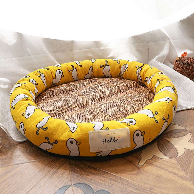 KFX-6996157 Cozy Round Pet Kennel for Cats and Dogs - Available in Various Styles and Sizes