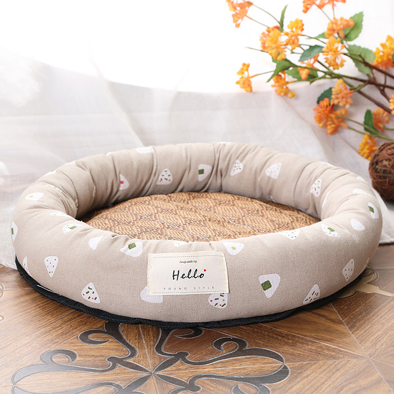 KFX-6996157 Cozy Round Pet Kennel for Cats and Dogs - Available in Various Styles and Sizes