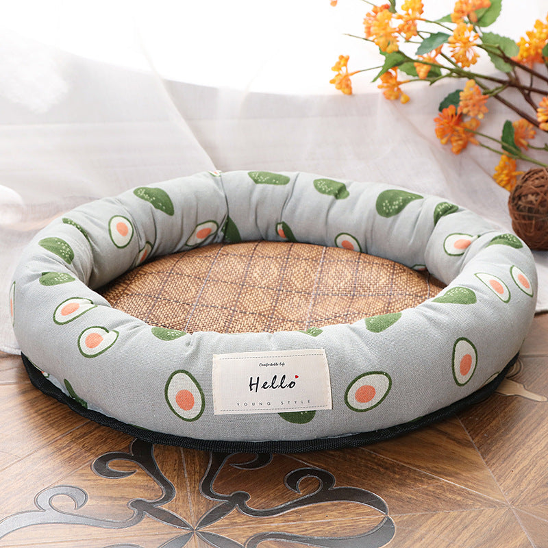 KFX-6996157 Cozy Round Pet Kennel for Cats and Dogs - Available in Various Styles and Sizes