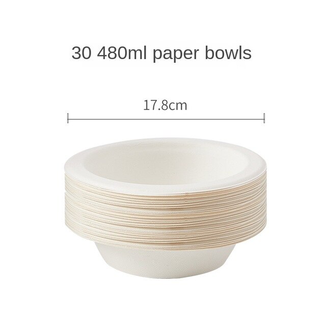 KFX-6996285 Eco-Friendly Disposable Cat and Dog Food Bowl with Non-Slip Base and Replaceable Paper Liners