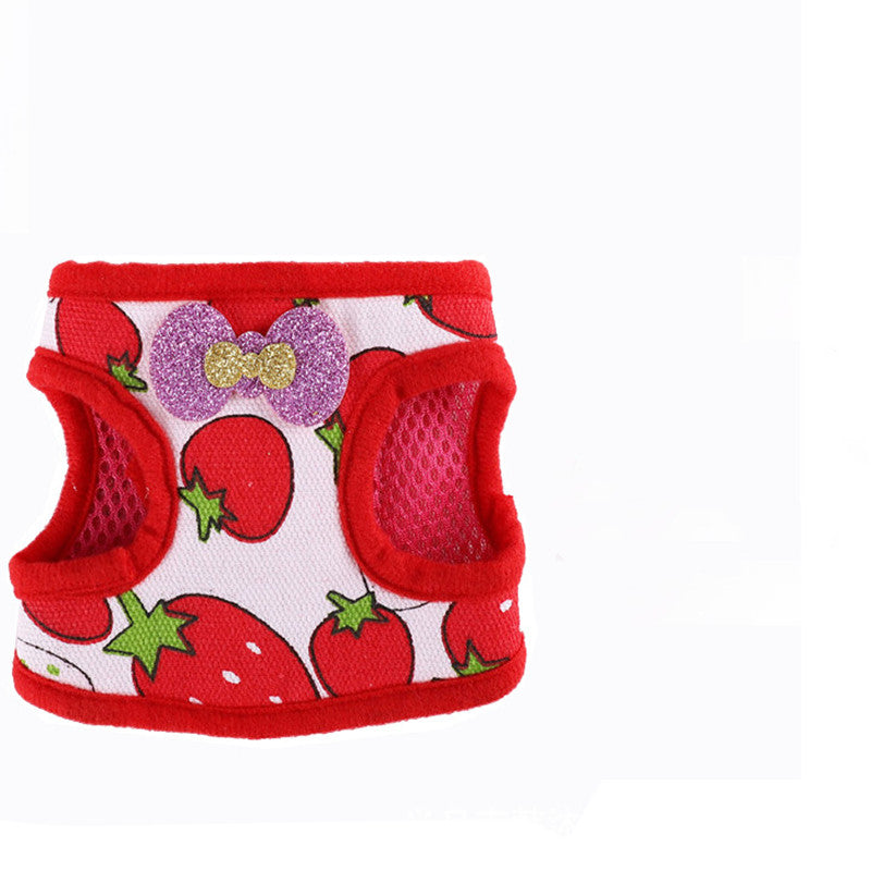 KFX-7001149 Vest-Style Chest Strap for Rabbits and Guinea Pigs - Adjustable Cloth Design