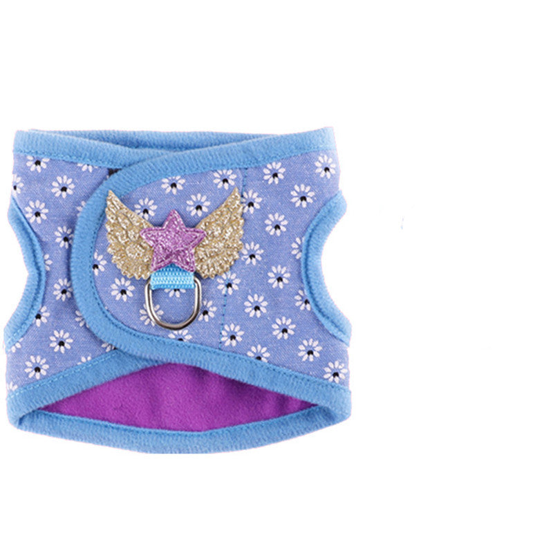 KFX-7001149 Vest-Style Chest Strap for Rabbits and Guinea Pigs - Adjustable Cloth Design