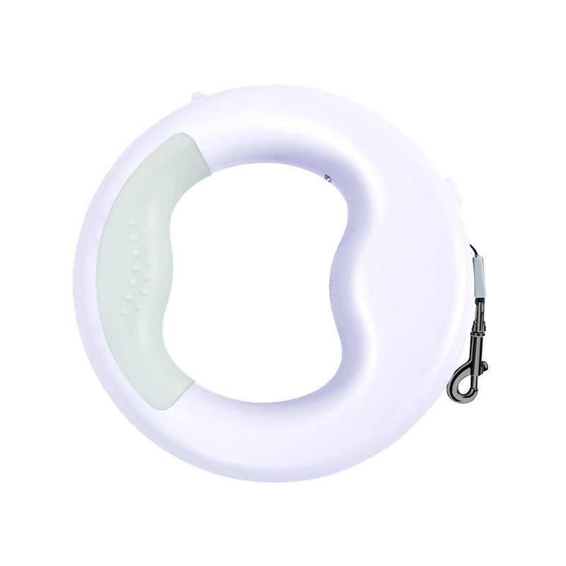 KFX-7001661 LED Telescopic Traction Rope for Pets - Automatic, Scalable Design, Durable Plastic