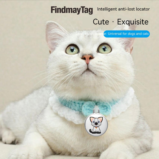 KFX-7003837 Wireless Two-Way Waterproof GPS Pet Locator Collar for Cats and Dogs - Multiple Colors Available