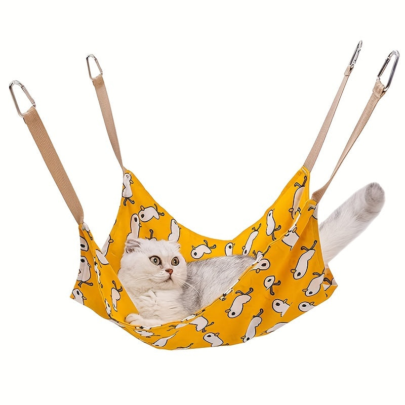 KFX-7005117 Breathable Multi-Color Cotton Hemp Cat Hammock for Cages and Hanging Nests