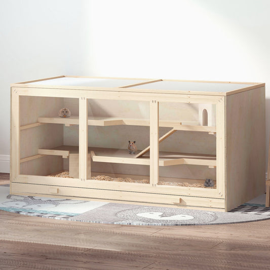 KFX-7005501 Extra Large Hamster Cage with Multiple Levels, Ramps, and Easy Access Door