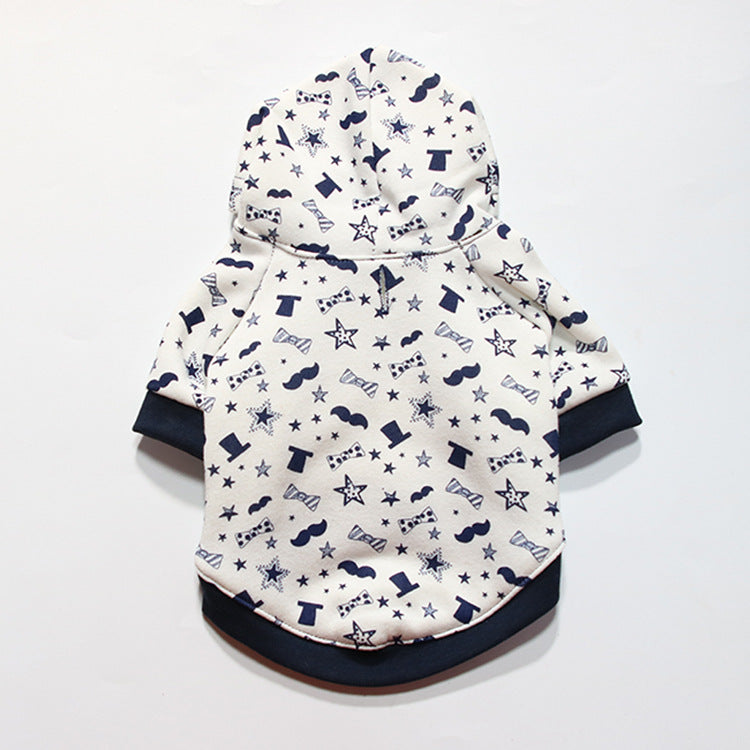 KFX-7012669 Casual Spring/Summer Dog Clothes for Pugs and French Bulldogs - XS to L Sizes Available