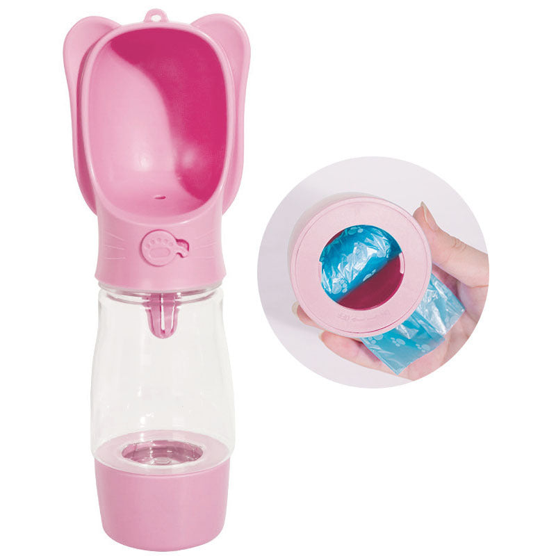 KFX-7013437 Automatic Dog Water and Food Cup - 27x6.5 cm, ABS Material