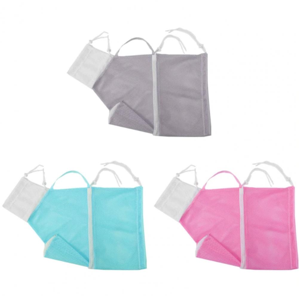 KFX-7015229 Pet Bath Bag - Fabric Cleaning Solution in Green & White, Pink & White, Off-White Options