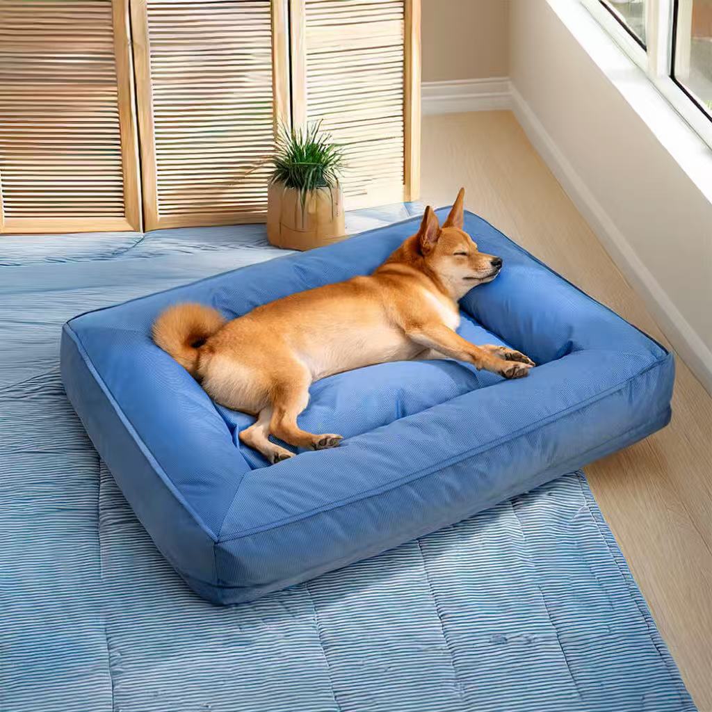 KFX-7017405 Orthopedic Dog Bed with Full Surround Support – Waterproof Oxford Cloth, Various Sizes Available