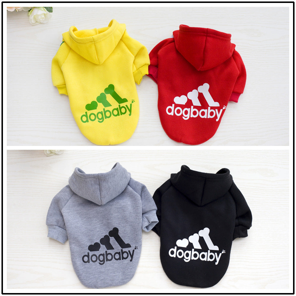 KFX-7017533 Warm and Cozy Hoodies for Small Dogs and Cats - Stylish Pet Clothing for Yorkies and Chihuahuas