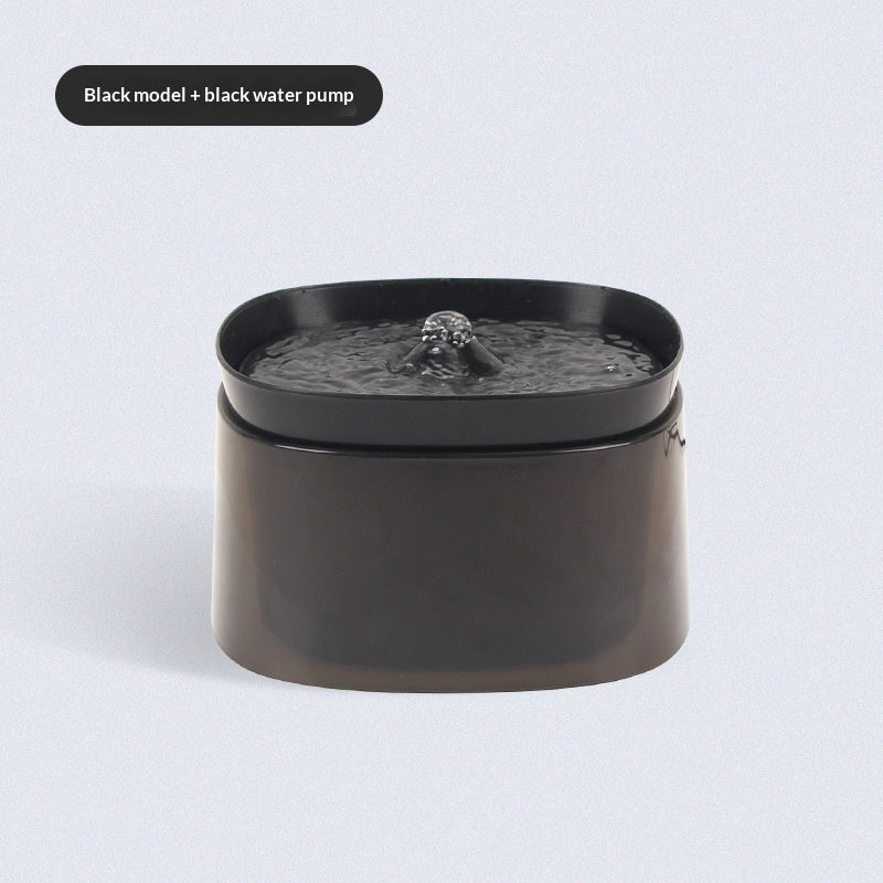KFX-7019197 Automatic Cat Water Fountain with Water-Level Cutoff Pump - Multiple Colors Available