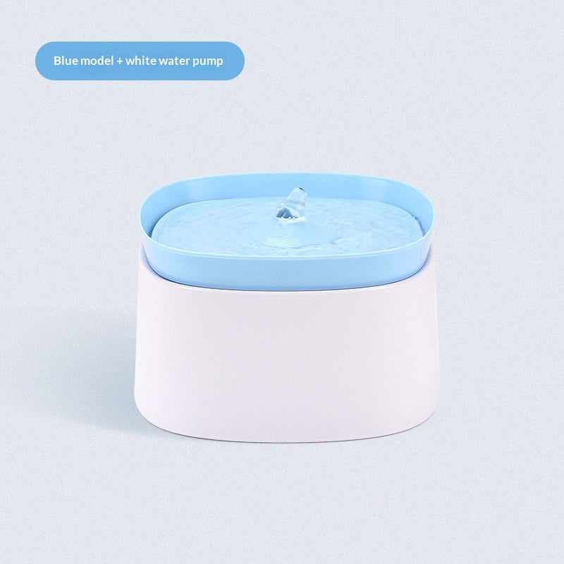 KFX-7019197 Automatic Cat Water Fountain with Water-Level Cutoff Pump - Multiple Colors Available