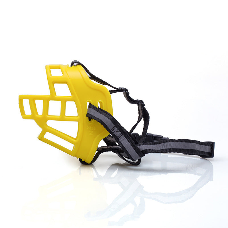 KFX-7022781 Adjustable Dog Muzzle for Preventing Biting, Barking, and Eating Excessively