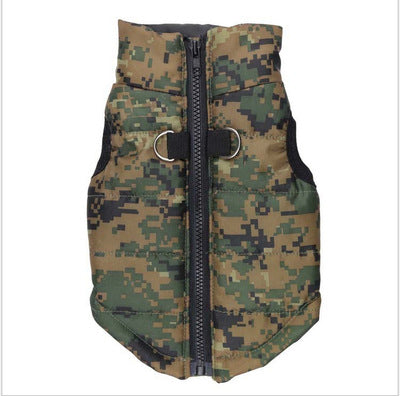 KFX-7027261 Warm Quilted Jacket for Small and Medium Dogs - Multiple Colors and Sizes Available