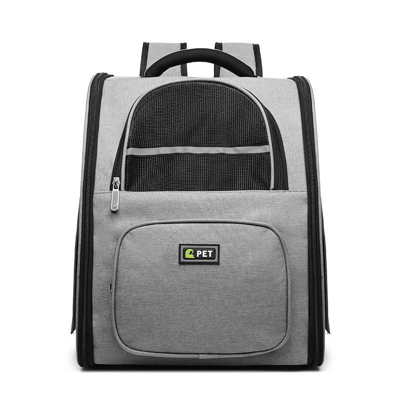 KFX-7036861 Pet Carrier Backpack for Small Pets - Cation and DTY Material, Medium Hardness, 43x41x10 cm