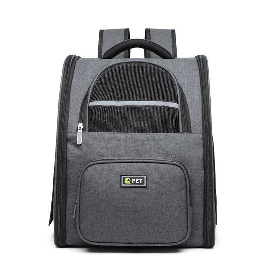 KFX-7036861 Pet Carrier Backpack for Small Pets - Cation and DTY Material, Medium Hardness, 43x41x10 cm