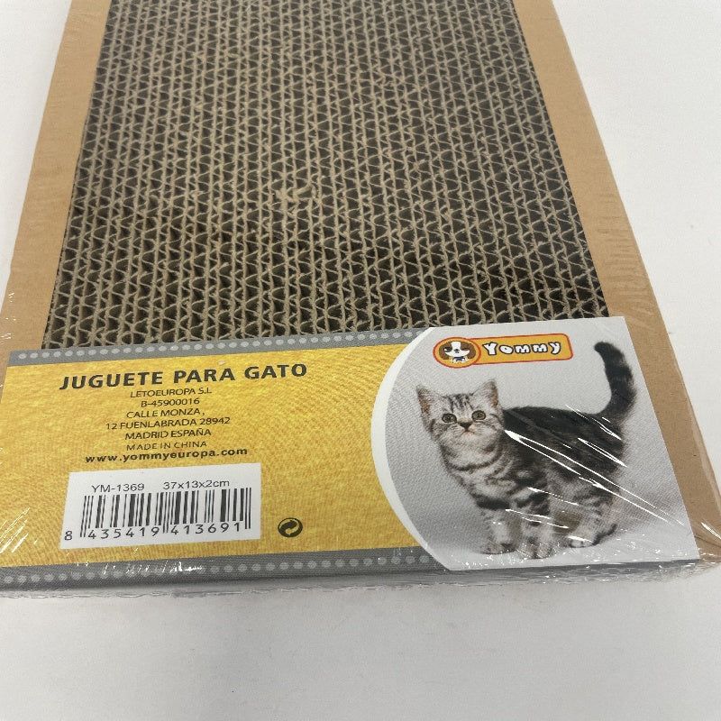 KFX-7040573 Durable Cat Scratching Post with Natural Sisal and Plush Base