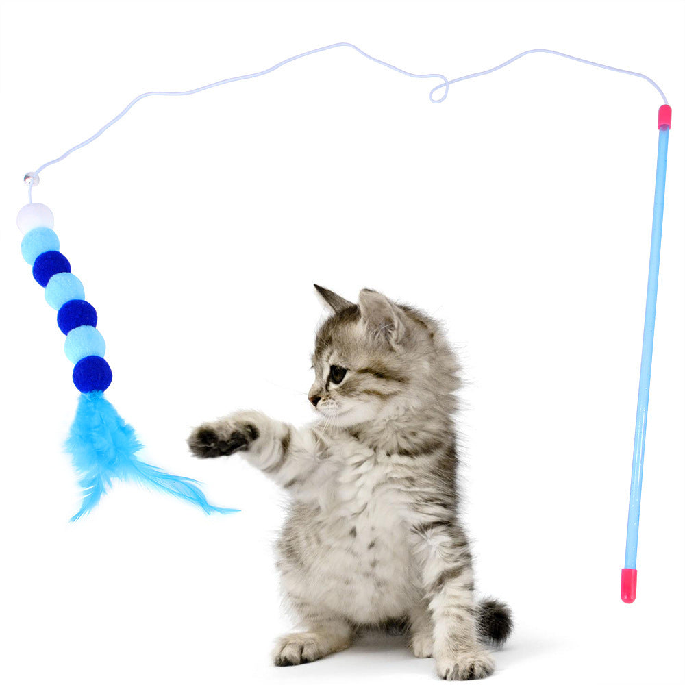 KFX-7041213 14-Piece Plush Cat Toy Set with Multiple Combinations for Interactive Play