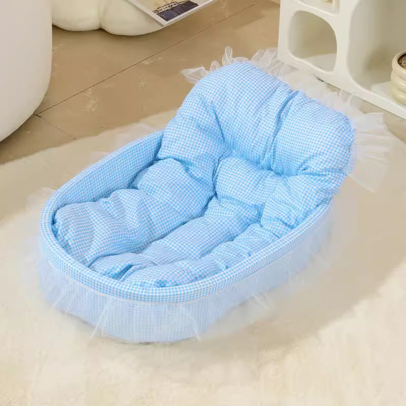 KFX-7042237 Fashion Macaron Four Seasons Pet Mat - Universal Winter Kennel for Dogs, 60 x 40 cm, Available in Four Colors