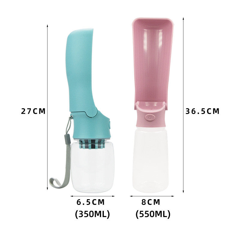 KFX-7046205 Portable Foldable Water Cup for Dogs and Cats - Waterproof & Leakproof, Large Capacity Options