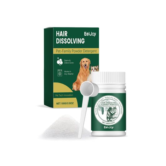 KFX-7047997 Pet Hair Cleaning Powder with Spoon for Effective Pet Fur Removal