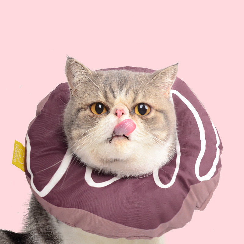 KFX-7048765 Anti-Bite Headgear for Cats and Small Dogs - Sterilization and Nail Cutting Aid