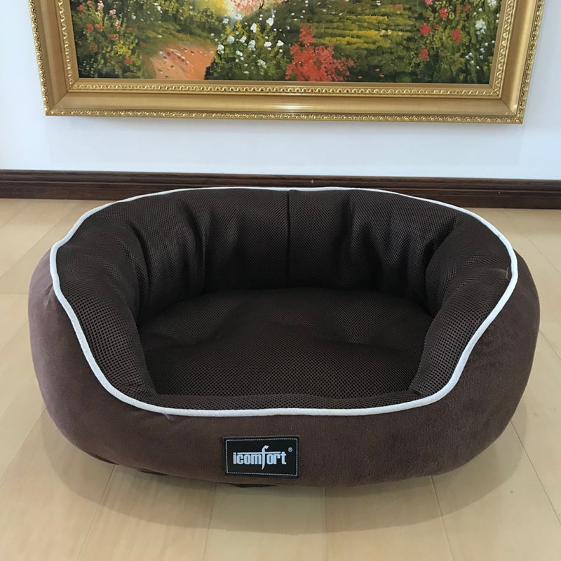 KFX-7055933 Summer Cool Pet Kennel for Small, Medium, and Large Dogs - Soft Cotton Bed Mat with Various Size Options