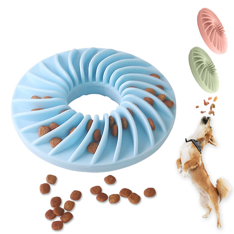 KFX-7056701 Interactive Leak-Proof TPR Bite Toy for Dogs - Random Color Selection