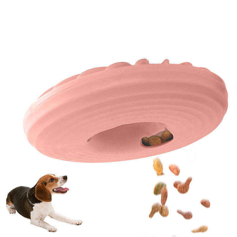 KFX-7056701 Interactive Leak-Proof TPR Bite Toy for Dogs - Random Color Selection