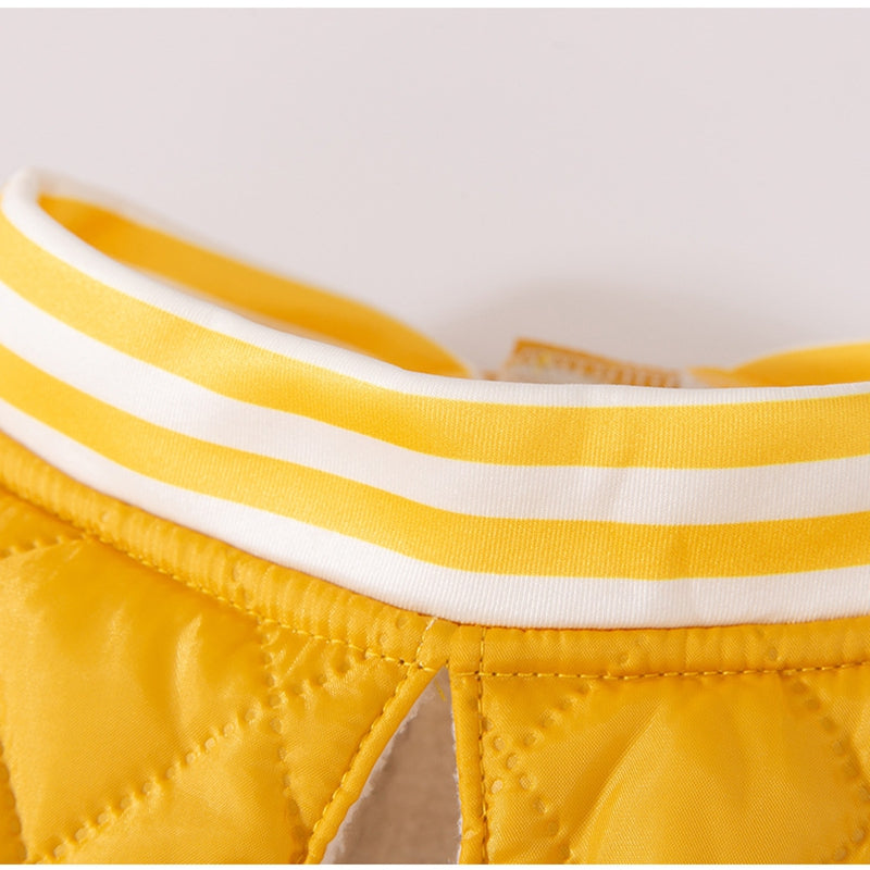 KFX-7062205 "Cozy Quilted Vest for Large Dogs – Warm, Stylish Jacket for Golden Retrievers and Samoyeds"