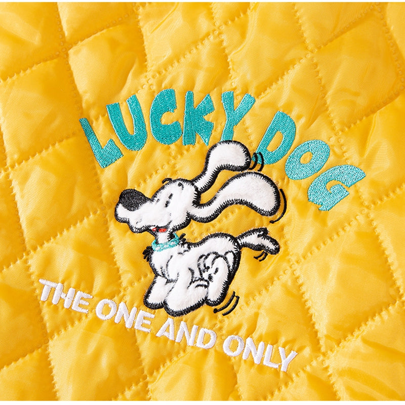 KFX-7062205 "Cozy Quilted Vest for Large Dogs – Warm, Stylish Jacket for Golden Retrievers and Samoyeds"