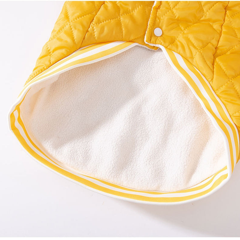 KFX-7062205 "Cozy Quilted Vest for Large Dogs – Warm, Stylish Jacket for Golden Retrievers and Samoyeds"