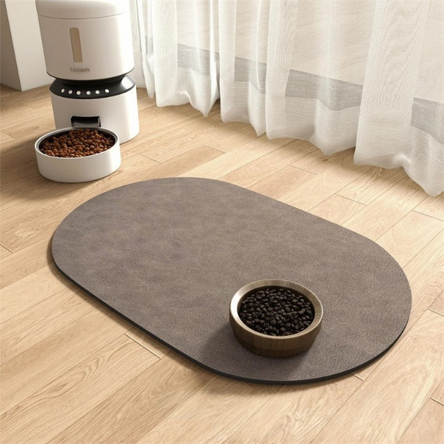 KFX-7063485 Diatomite Pet Comfort Pad - Splash-proof, Absorbent, Washable, Square Design for Cats and Dogs