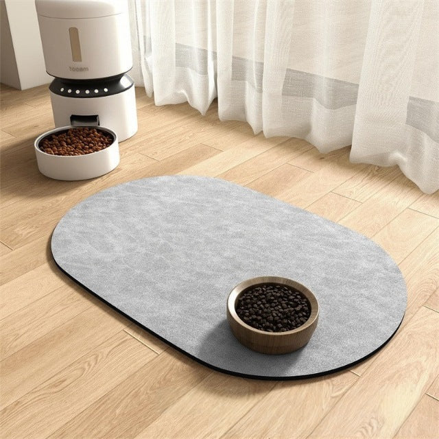 KFX-7063485 Diatomite Pet Comfort Pad - Splash-proof, Absorbent, Washable, Square Design for Cats and Dogs