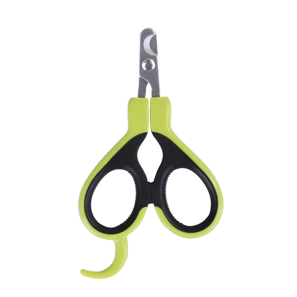 KFX-7065405 Pet Nail Clipper for Dogs and Cats - Stainless Steel Scissors with Blood Line Guide, 11.5cm Size