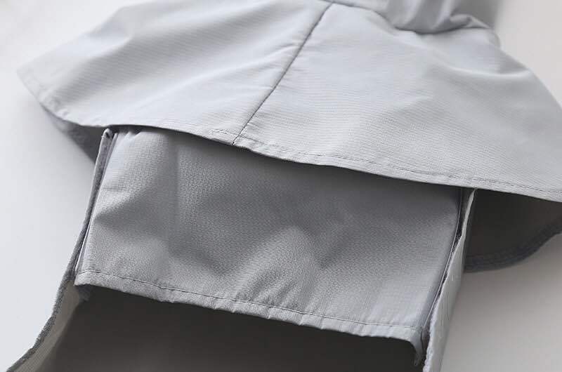 KFX-7065789 Waterproof PVC Pet Raincoat for All Sizes and Genders