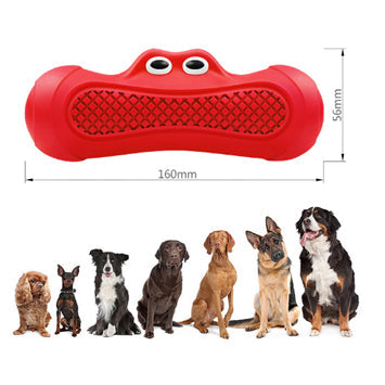 KFX-7068861 Durable Natural Rubber Teething Toy for Dogs - Molar Sound Ball for Chewing and Dental Care