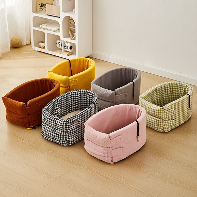 KFX-7071421 Cozy Cotton Safety Seat for Small Dogs and Cats, Removable and Washable, Fits Pets Up to 6.5kg