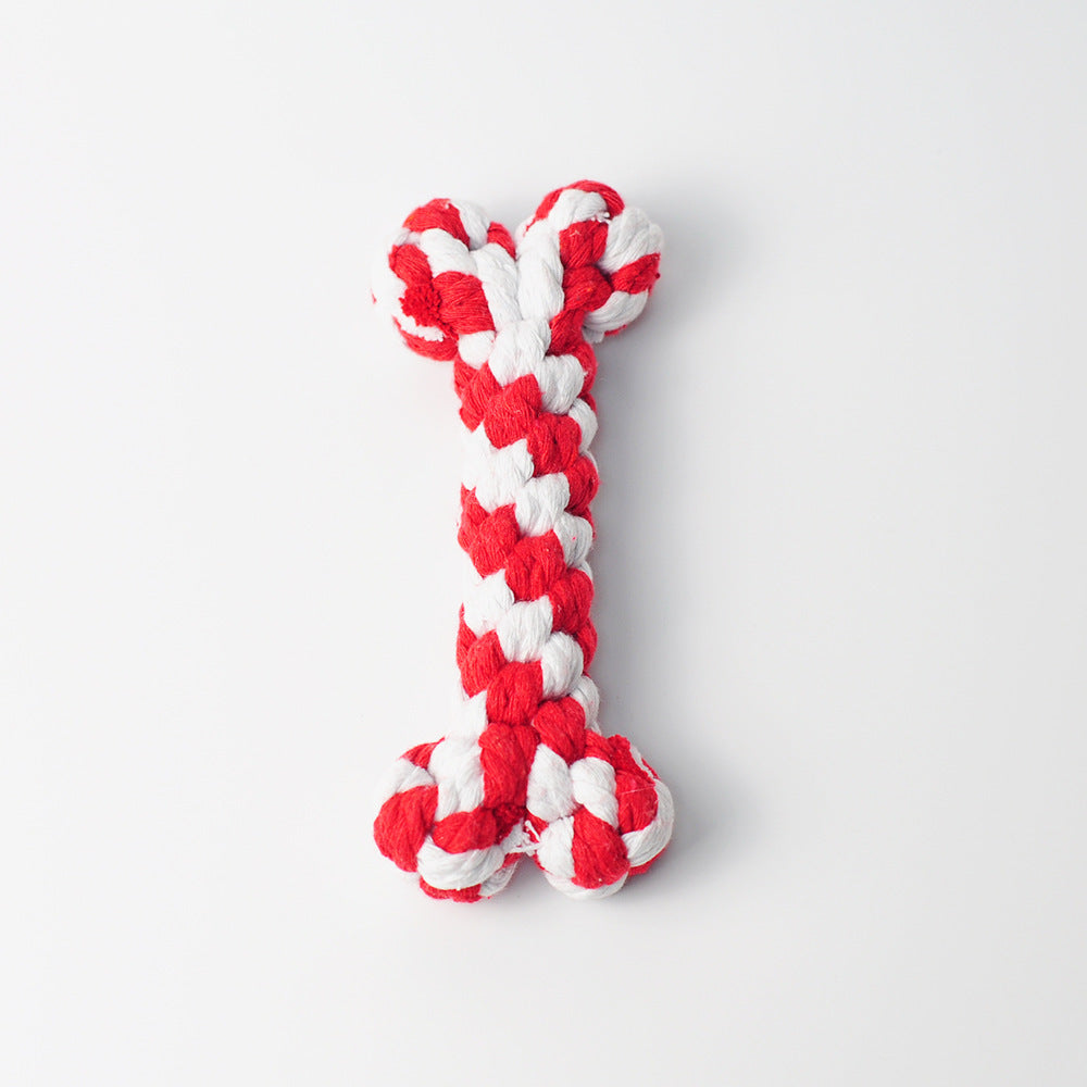 KFX-7073981 Cotton Rope Chew Toys for Small Dogs and Puppies - Interactive Training & Teething Solutions